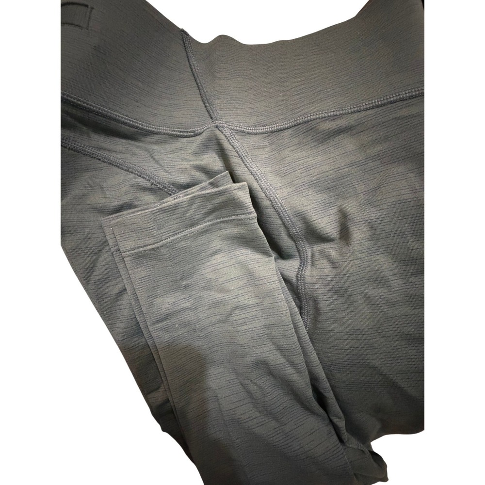 Outdoor Voices TechSweat Leggings XS Dark Green High Waisted 7/8 Active Tights - Picture 6 of 6